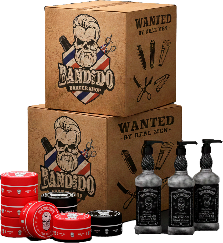 Productos oficiales Bandido Barber Shop en España.